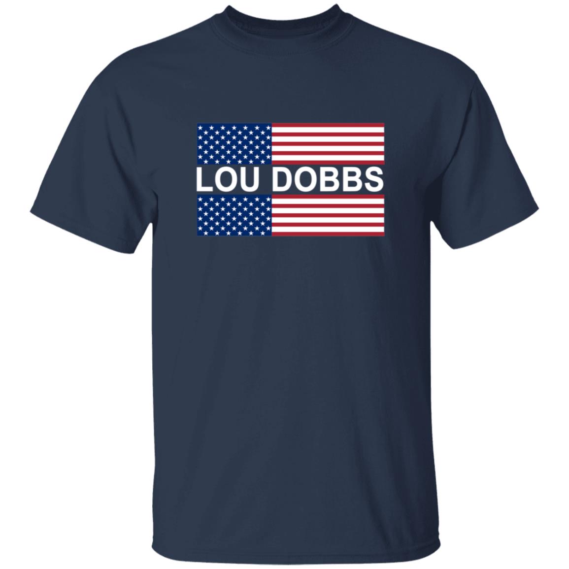 Lou Dobbs Classic T Shirt Lou Dobbs Classic T Shirt