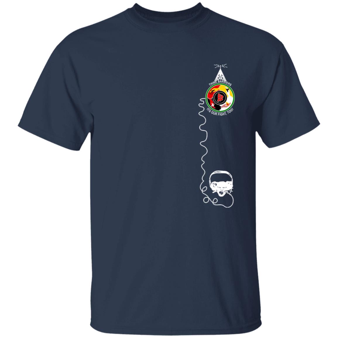 Barriers World Wide Merch Black Panther Party Communications T Shirt Barriers World Wide Merch Black Panther Party Communications T Shirt