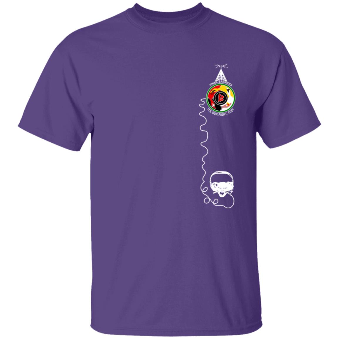 Barriers World Wide Merch Black Panther Party Communications T Shirt Barriers World Wide Merch Black Panther Party Communications T Shirt