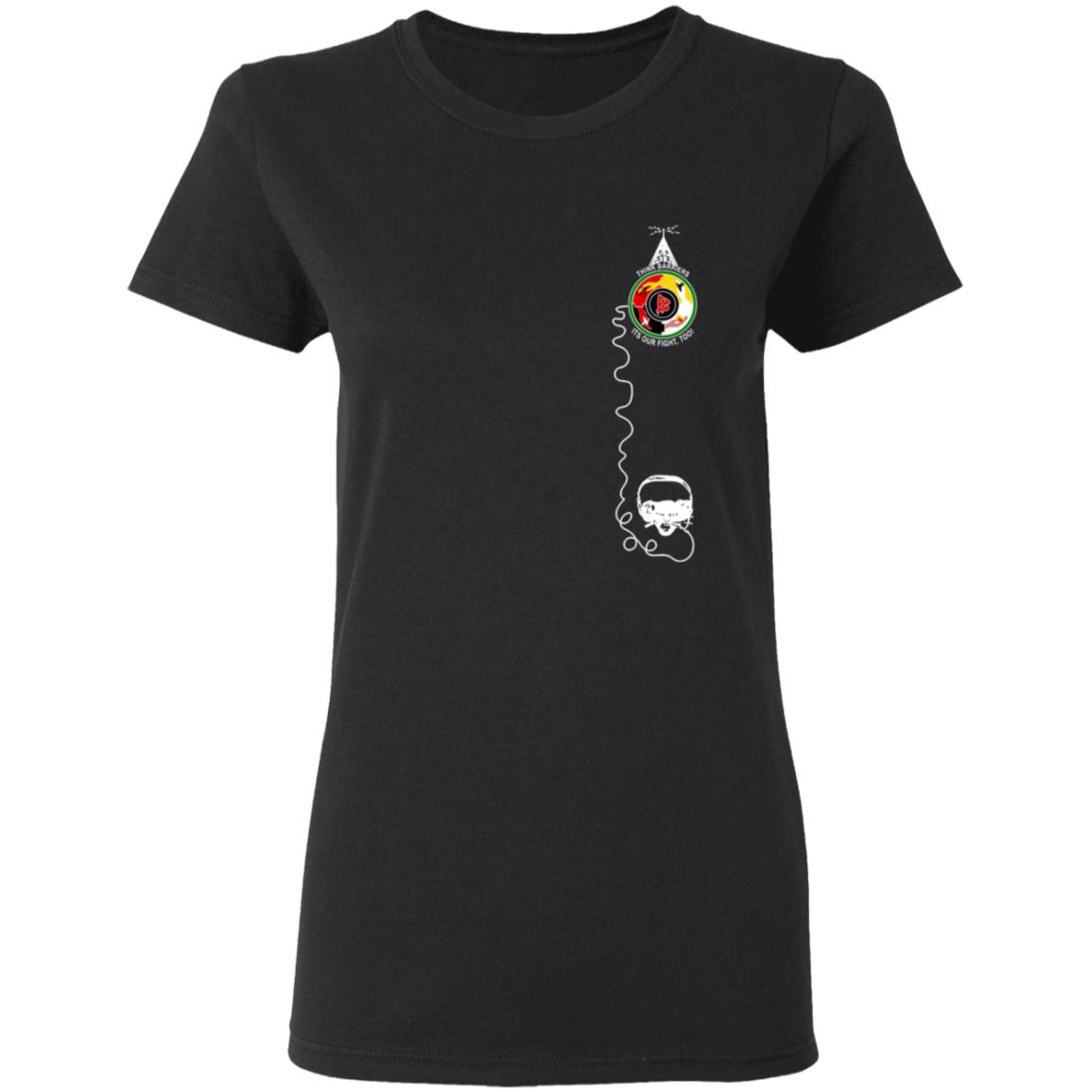 Barriers World Wide Merch Black Panther Party Communications T Shirt Barriers World Wide Merch Black Panther Party Communications T Shirt