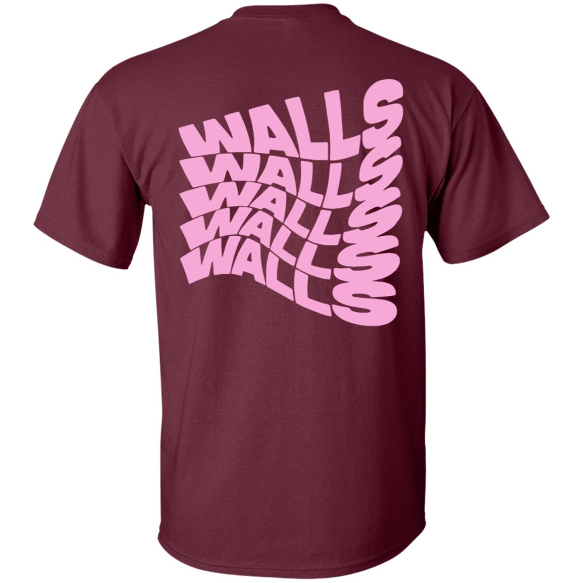 Louis Tomlinson Merch Smiley Walls Pink Print Hoodie Louis Tomlinson Merch Smiley Walls Pink Print Hoodie