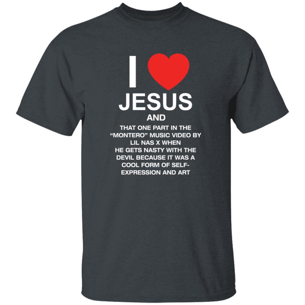 Pizzaslime Store Merch I Love Jesus And Montero T Shirt Pizzaslime Store Merch I Love Jesus And Montero T Shirt