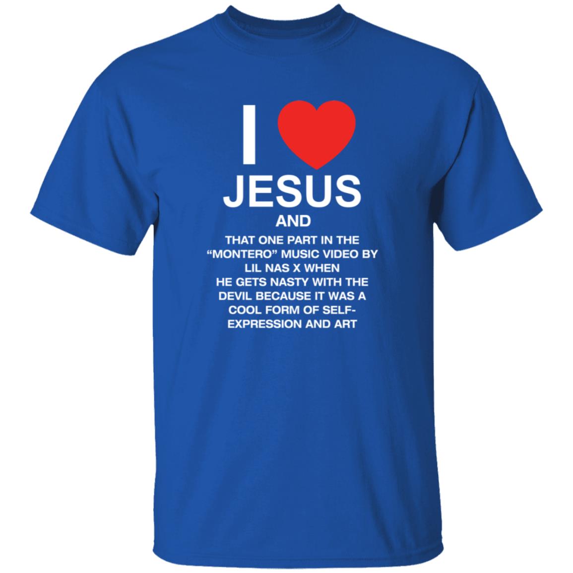 Pizzaslime Store Merch I Love Jesus And Montero T Shirt Pizzaslime Store Merch I Love Jesus And Montero T Shirt