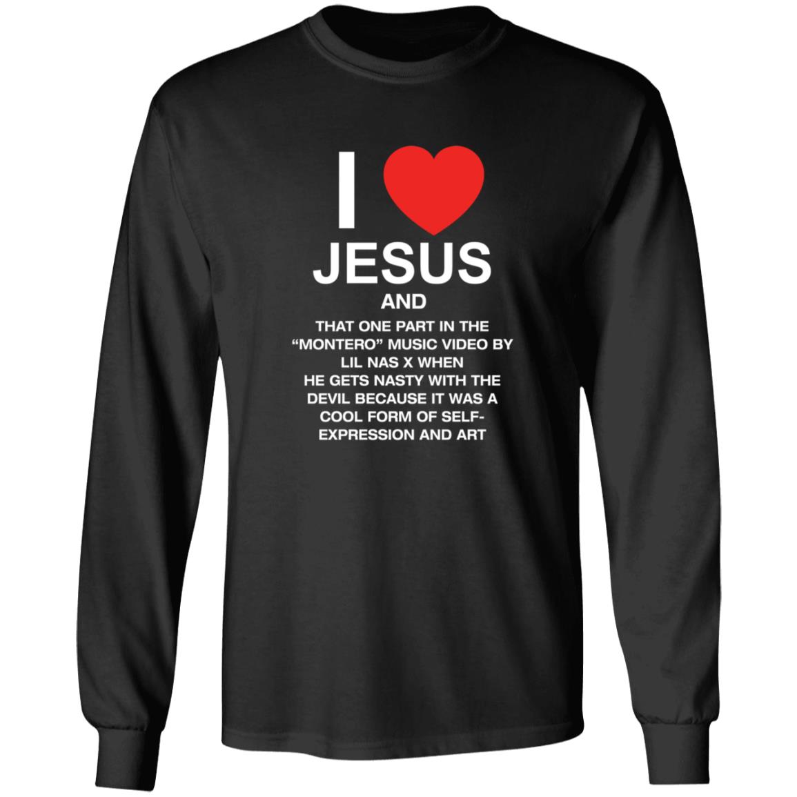 Pizzaslime Store Merch I Love Jesus And Montero T Shirt Pizzaslime Store Merch I Love Jesus And Montero T Shirt