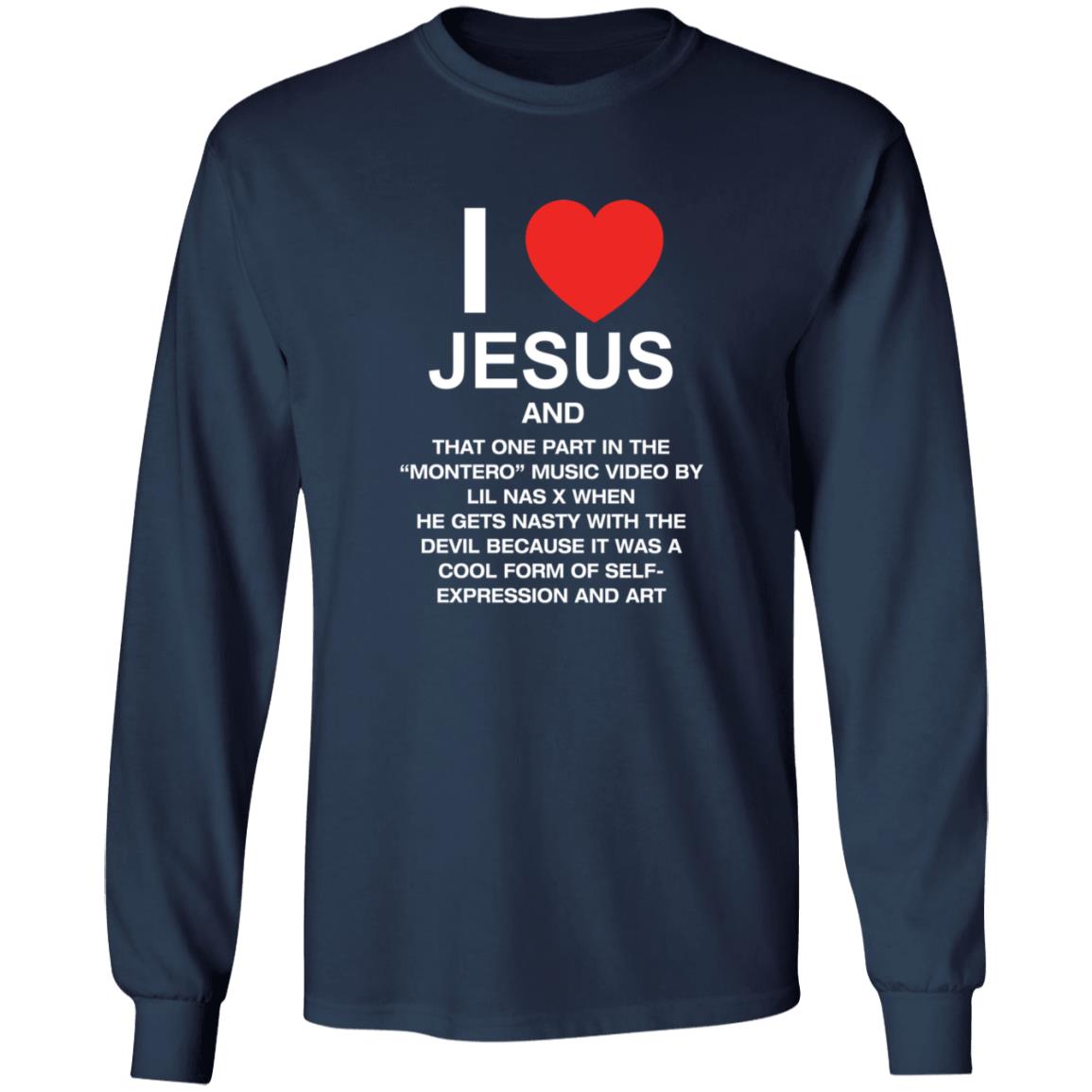 Pizzaslime Store Merch I Love Jesus And Montero T Shirt Pizzaslime Store Merch I Love Jesus And Montero T Shirt