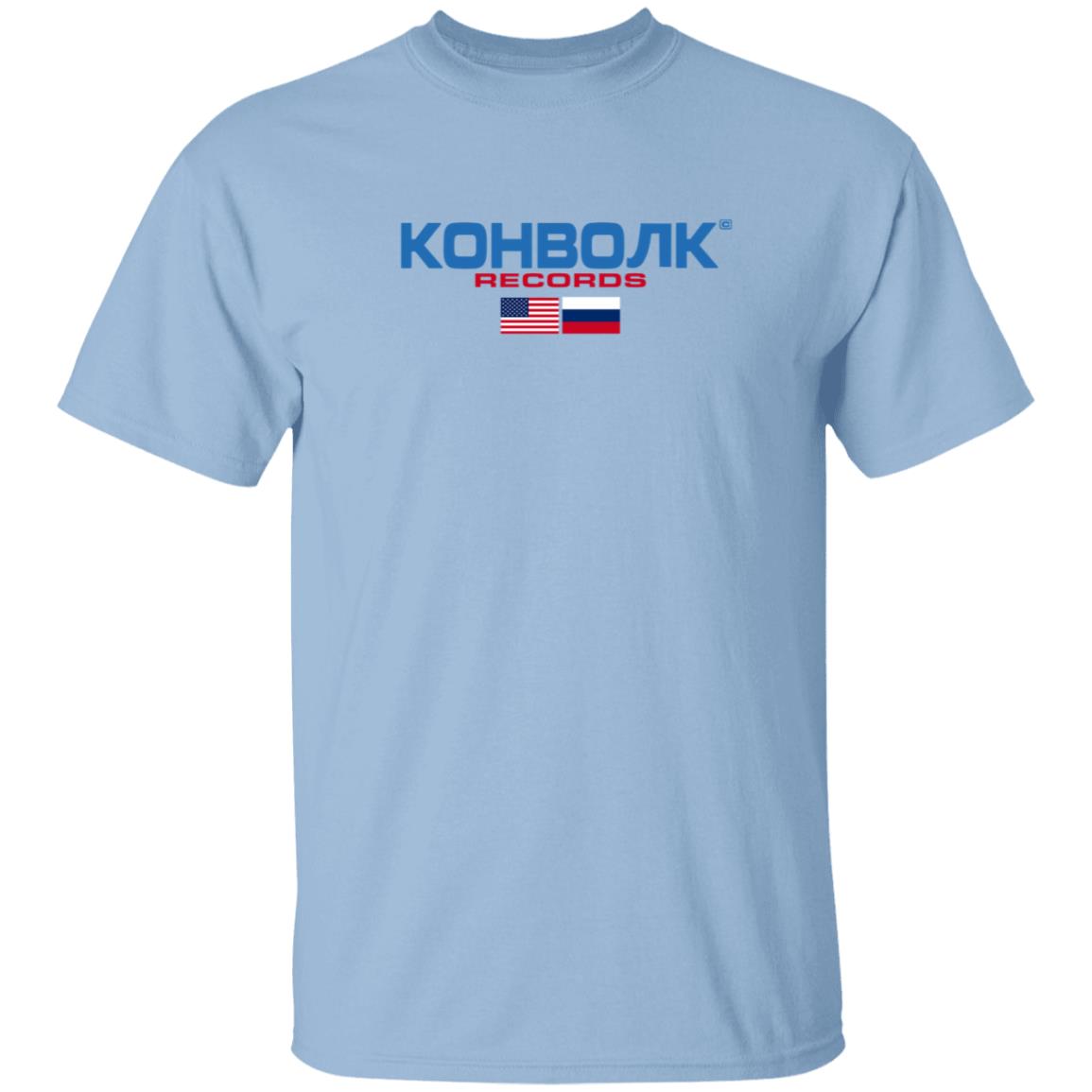 Convolk Merch Volko Sport Kohbork Records Tee Shirt white Convolk Merch Volko Sport Kohbork Records Tee Shirt white
