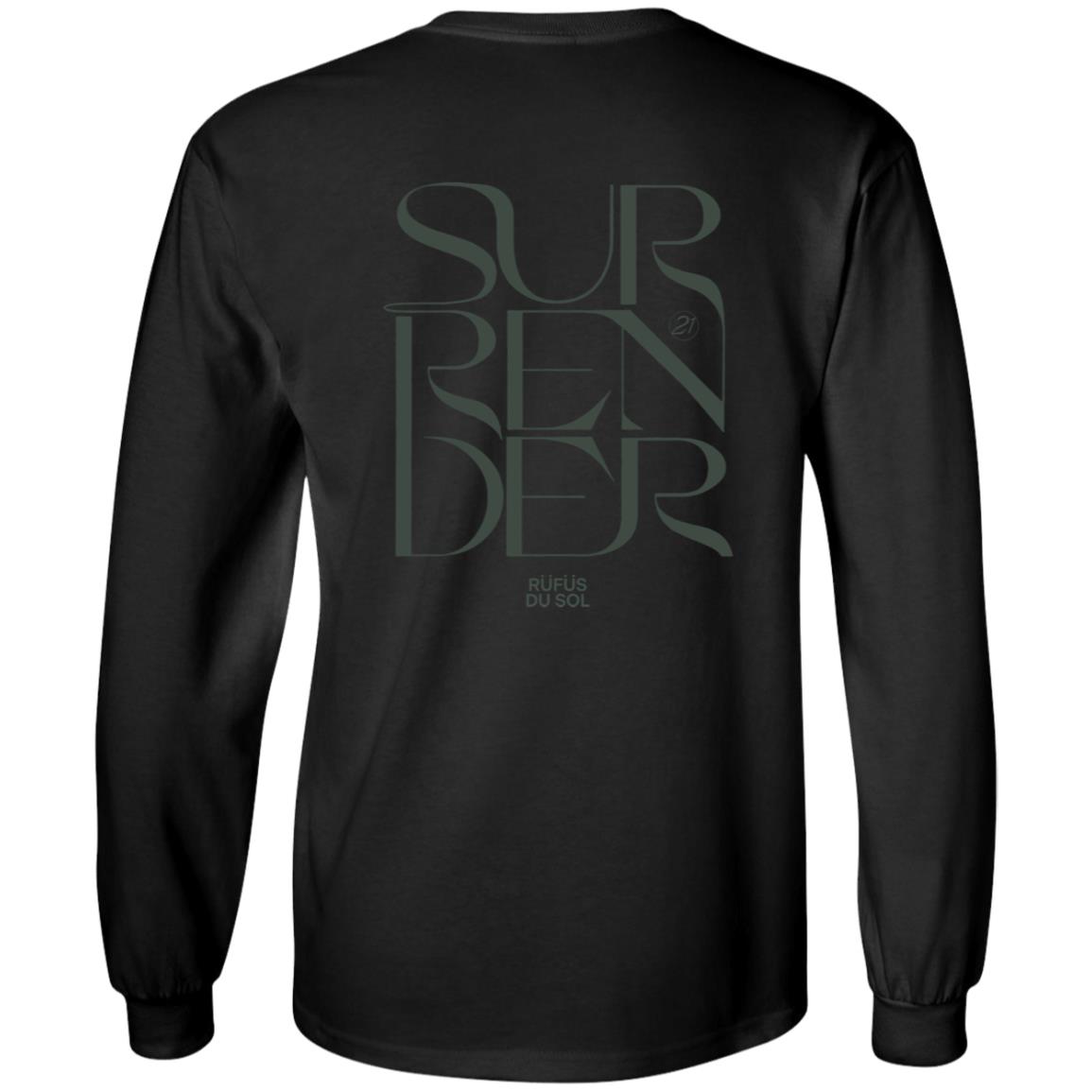 Rufus Du Sol Merch Black Surrender Shirt Rufus Du Sol Merch Black Surrender Shirt