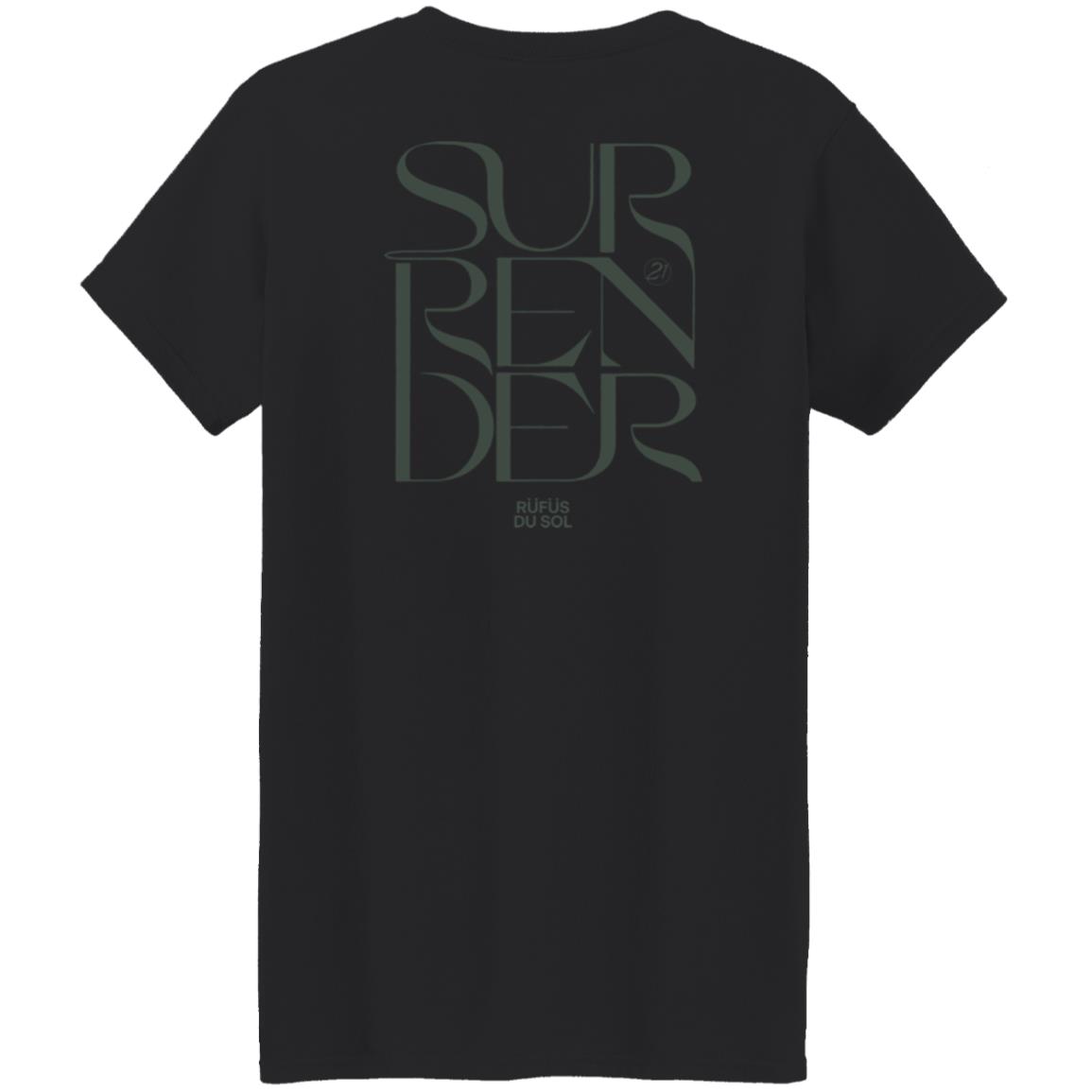 Rufus Du Sol Merch Black Surrender Shirt Rufus Du Sol Merch Black Surrender Shirt