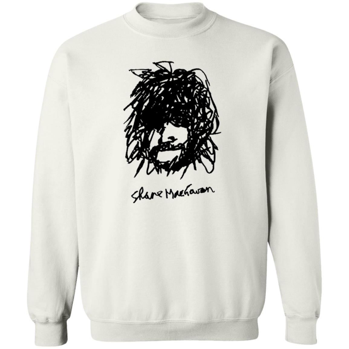 Shane Macgowan Store Shane Self Portrait Black T Shirt Shane Macgowan Store Shane Self Portrait Black T Shirt