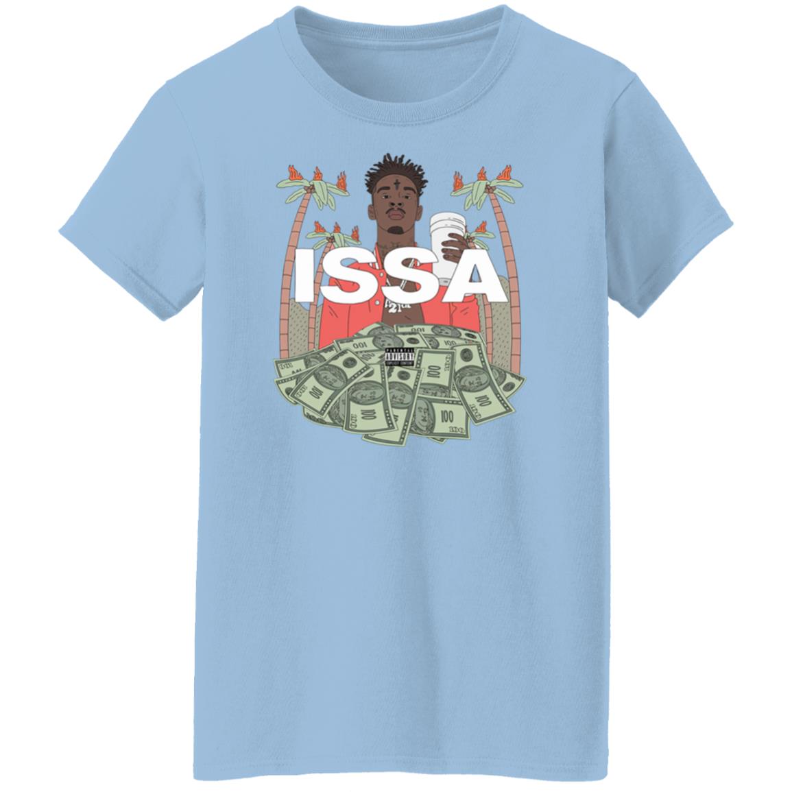 21 Savage Merch Issa White T-Shirt 21 Savage Merch Issa White T-Shirt