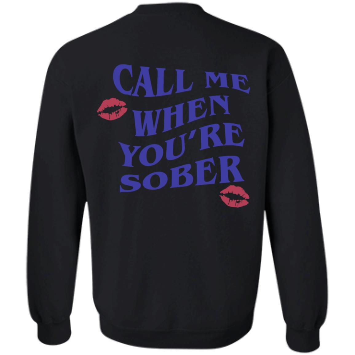 Phora Merch Call Me When You’Re Sober Puff Print Hoodie Phora Merch Call Me When You’Re Sober Puff Print Hoodie