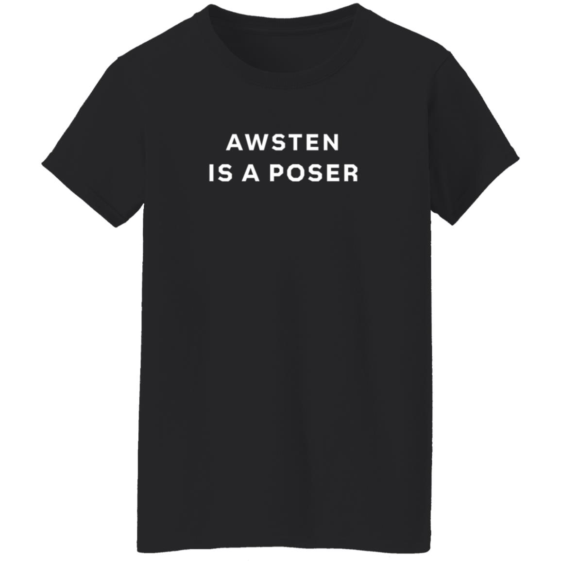 Water Parks Vintage Merch Awsten Is A Poser Shirt Water Parks Vintage Merch Awsten Is A Poser Shirt