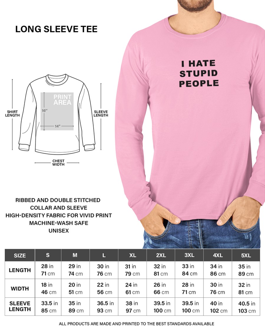 I Hate Stupid People T Shirt Susu_Jpg
